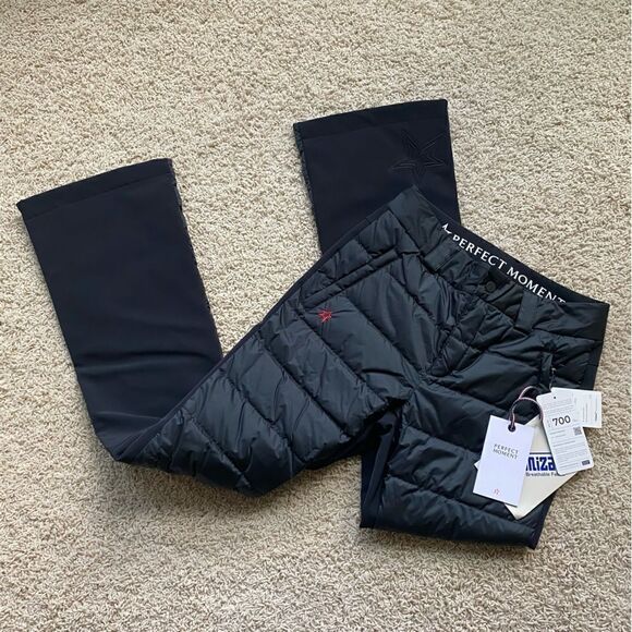 Perfect Moment Talia padded straight-leg ski trousers Ski Pants NWT Black Medium - Picture 5 of 7